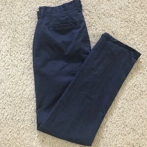 GUESS CAPRICE WOVEN STRETCH PANTS Navy Size 34